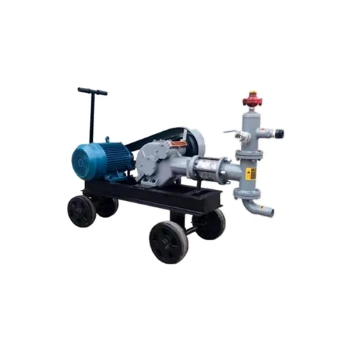 Mesin grouting silinder tunggal roda besar